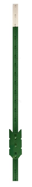 Green Fence Post w/Plate (MC)